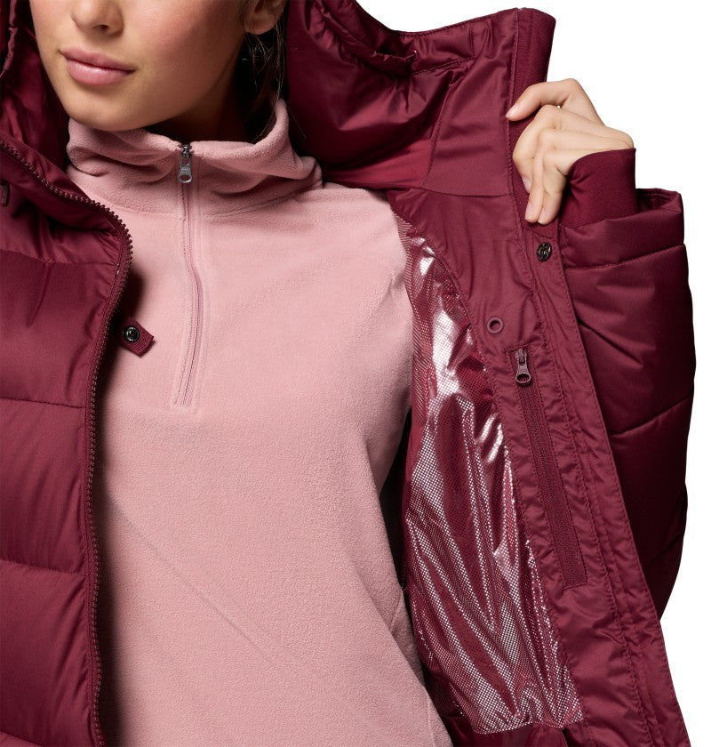 Abbott Peak II Insulated Jacket, Extended - Womens - rich wine 1