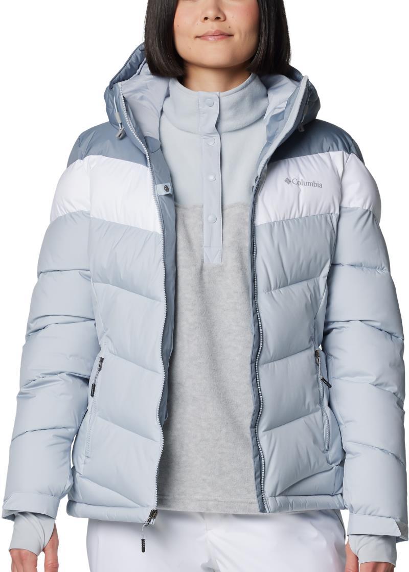 Abbott Peak II Insulated Jacket - Womens - cirrus grey / tradewinds grey / white 1