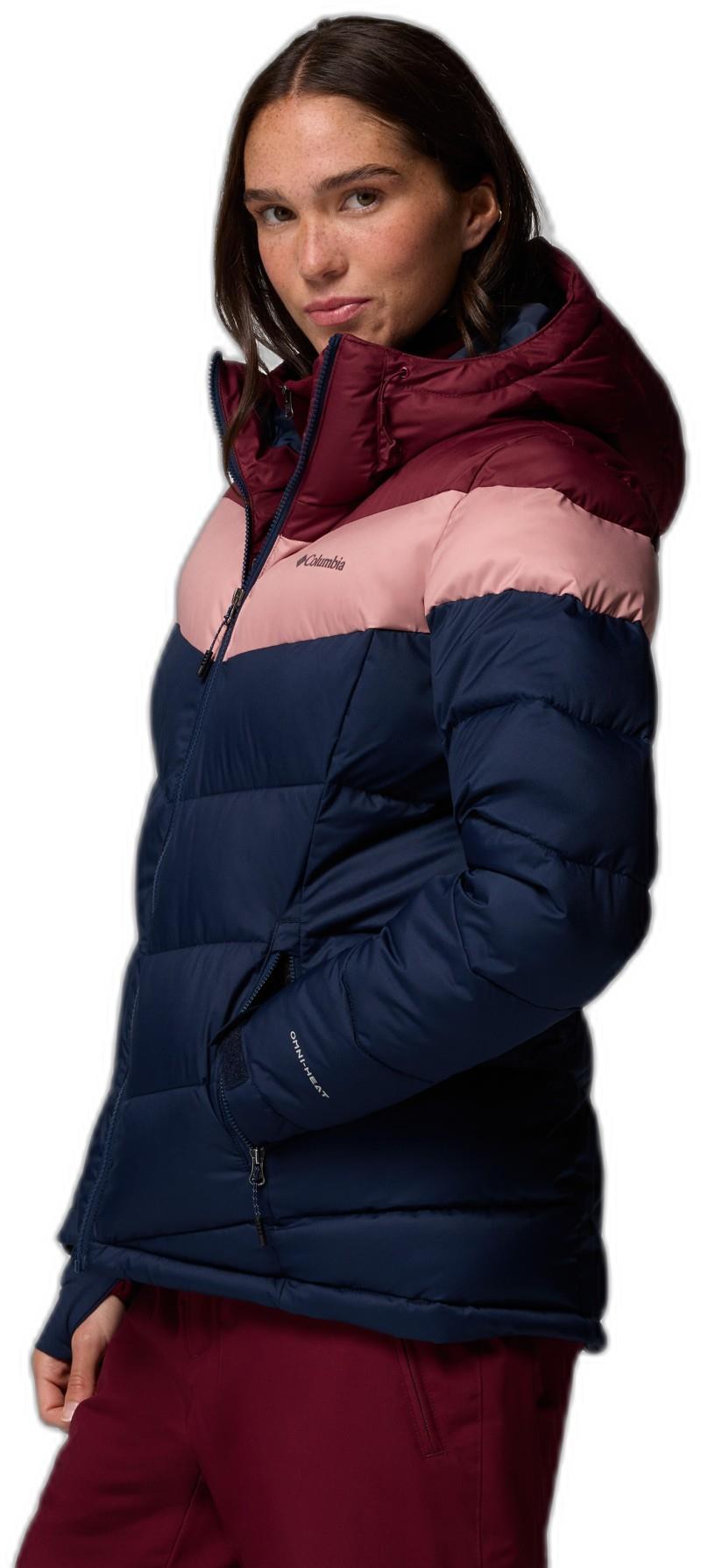 Abbott Peak II Insulated Jacket - Womens - collegiate navy / rich wine / eraser pink 1