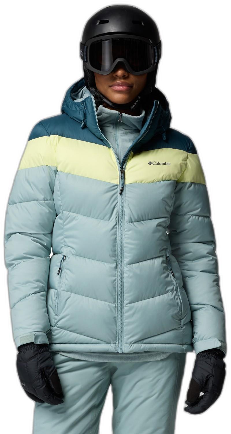 Abbott Peak II Insulated Jacket - Womens - crushed blue / everblue / citron haze 1