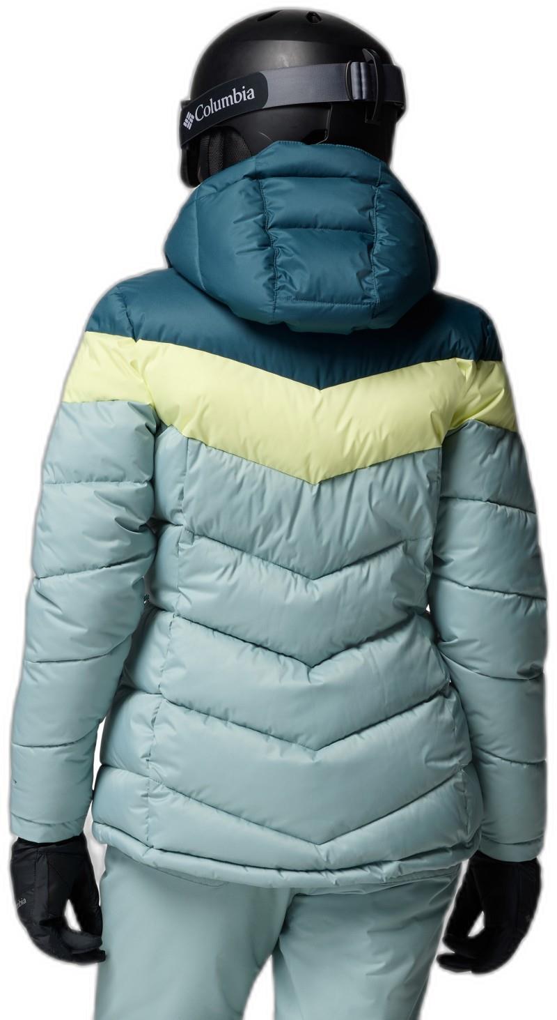 Abbott Peak II Insulated Jacket - Womens - crushed blue / everblue / citron haze 1