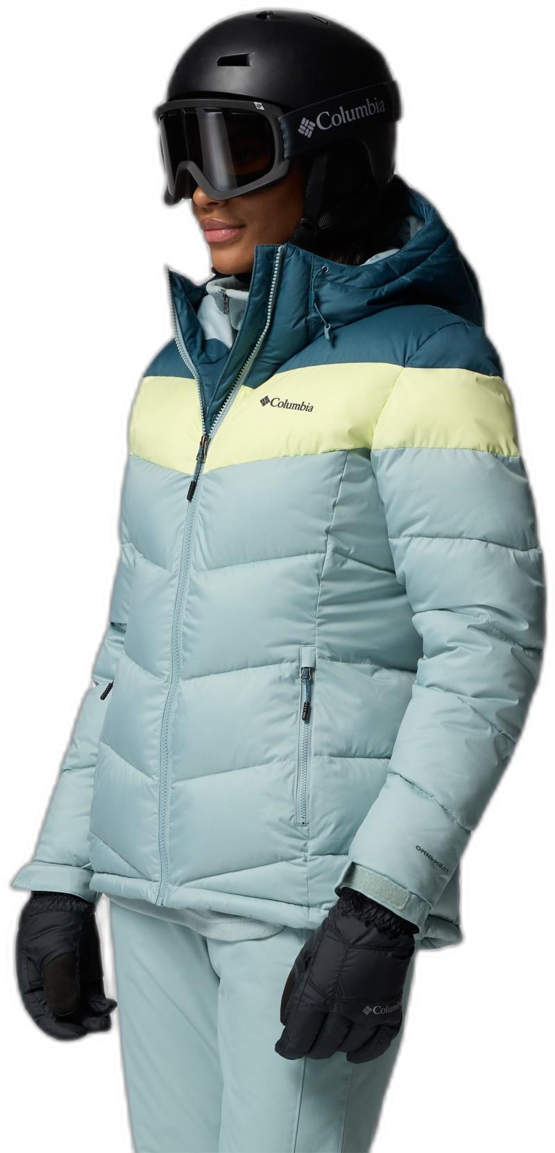 Abbott Peak II Insulated Jacket - Womens - crushed blue / everblue / citron haze 1
