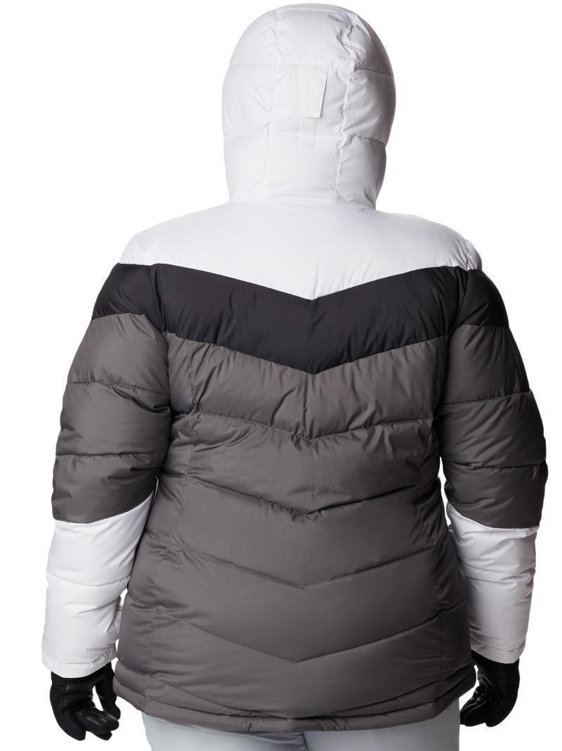 Abbott Peak Insulated Jacket - Plus - Womens - City Grey / Shark / White 1