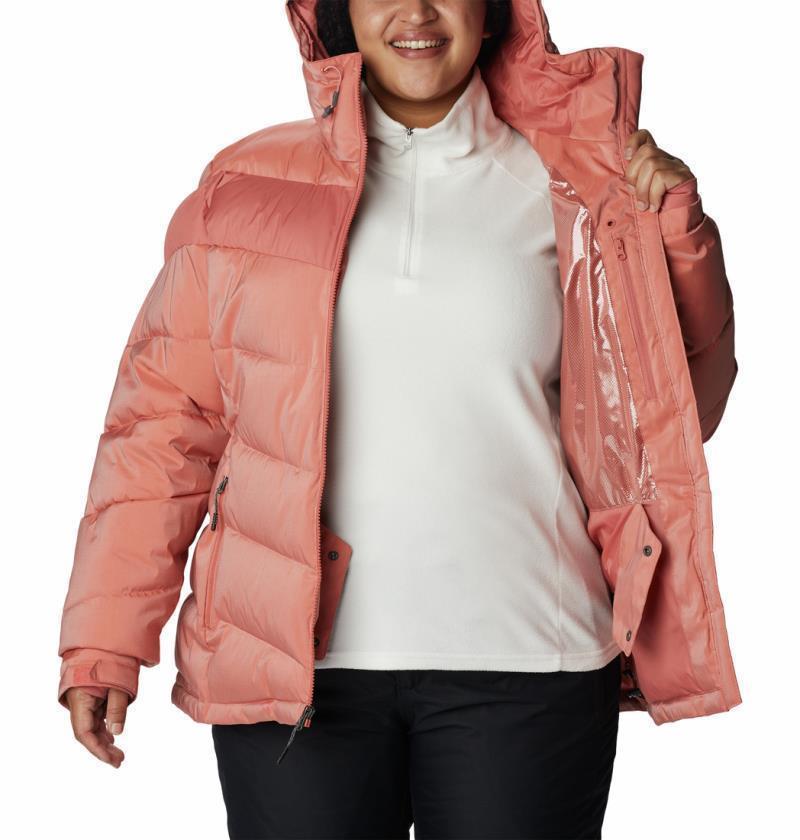 Abbott Peak Insulated Jacket - Plus - Womens - Dark Coral Sheen 9