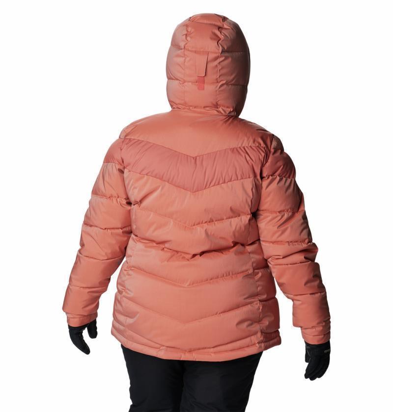 Abbott Peak Insulated Jacket - Plus - Womens - Dark Coral Sheen 11