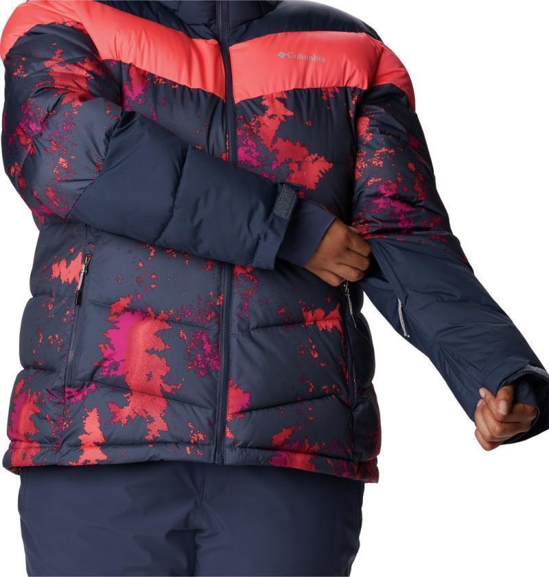 Abbott Peak Insulated Jacket - Plus - Womens - Nocturnal Lookup / Nocturnal / Neon Sun 4