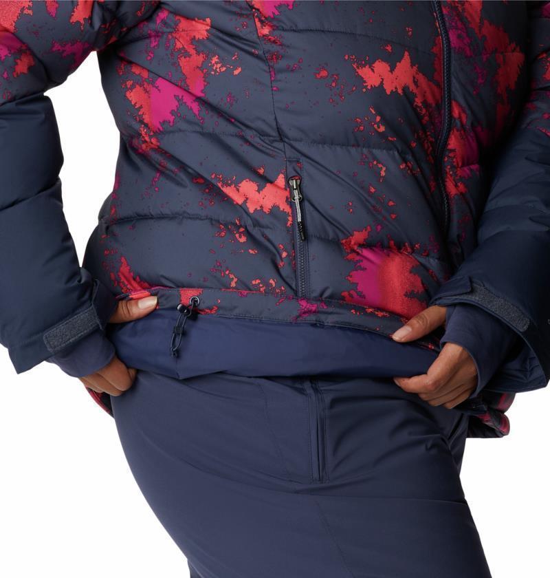 Abbott Peak Insulated Jacket - Plus - Womens - Nocturnal Lookup / Nocturnal / Neon Sun 5