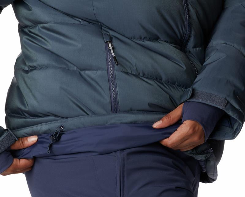 Abbott Peak Insulated Jacket - Plus - Womens - Nocturnal Sheen / Blue Chill 7