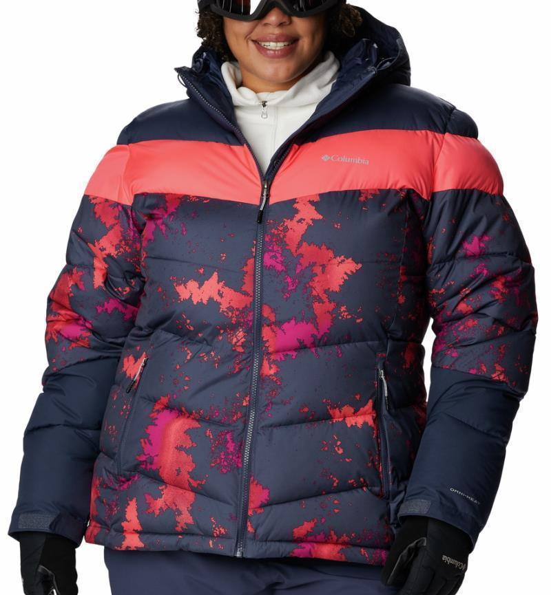 Abbott Peak Insulated Jacket - Plus - Womens - nocturnal lookup / nocturnal / neon sun 1