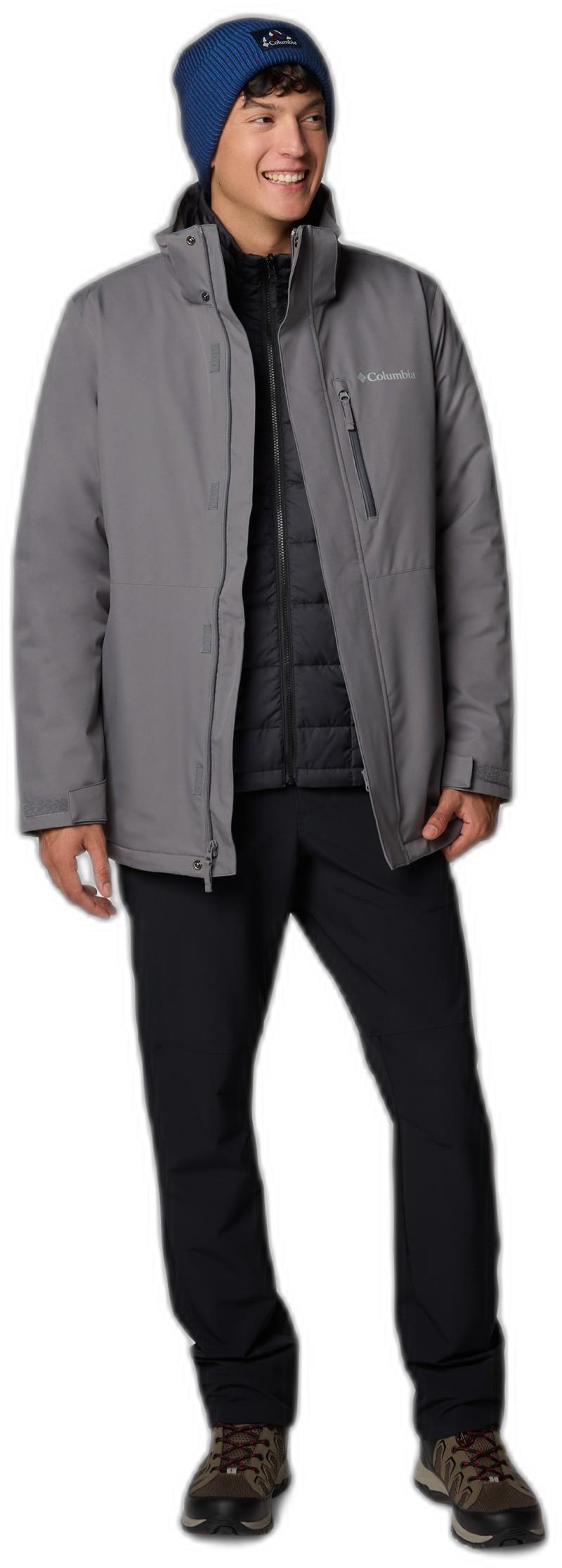 Abiqua Falls Interchange Jacket - Mens - city grey 1