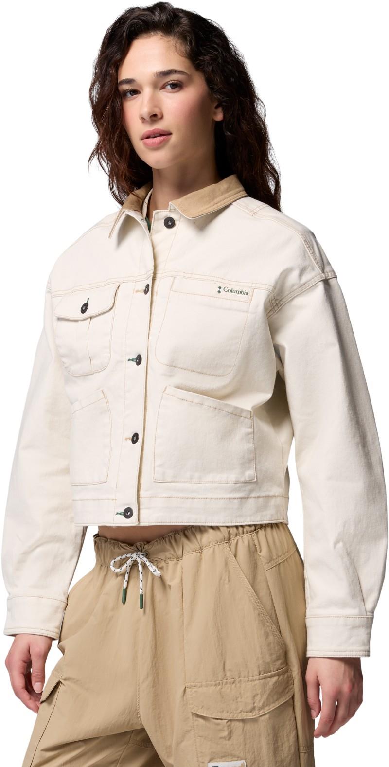 Acker Rock Twill Interchange Jacket - Womens - chalk / beach 1