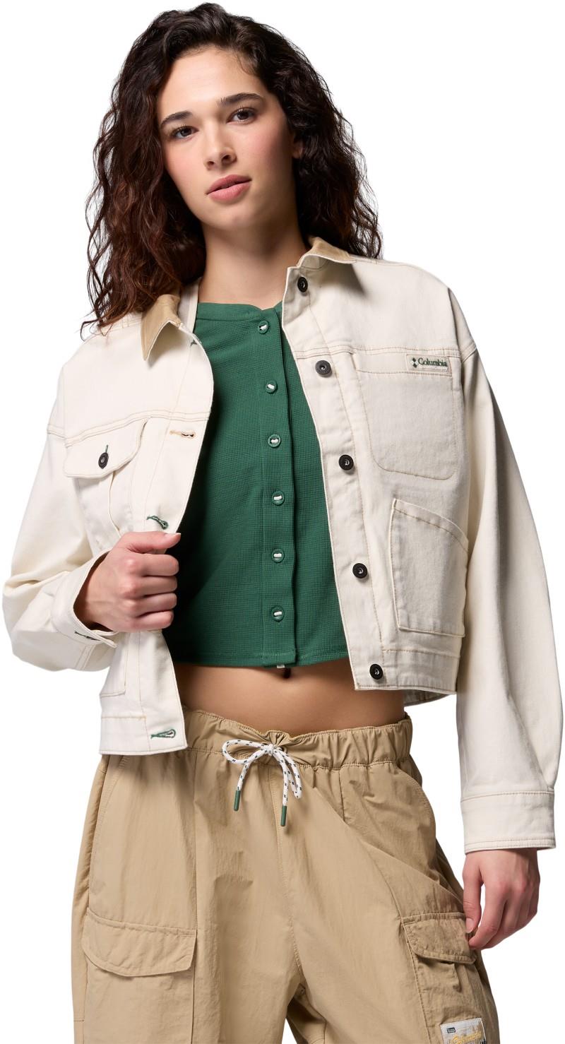 Acker Rock Twill Interchange Jacket - Womens - chalk / beach 1