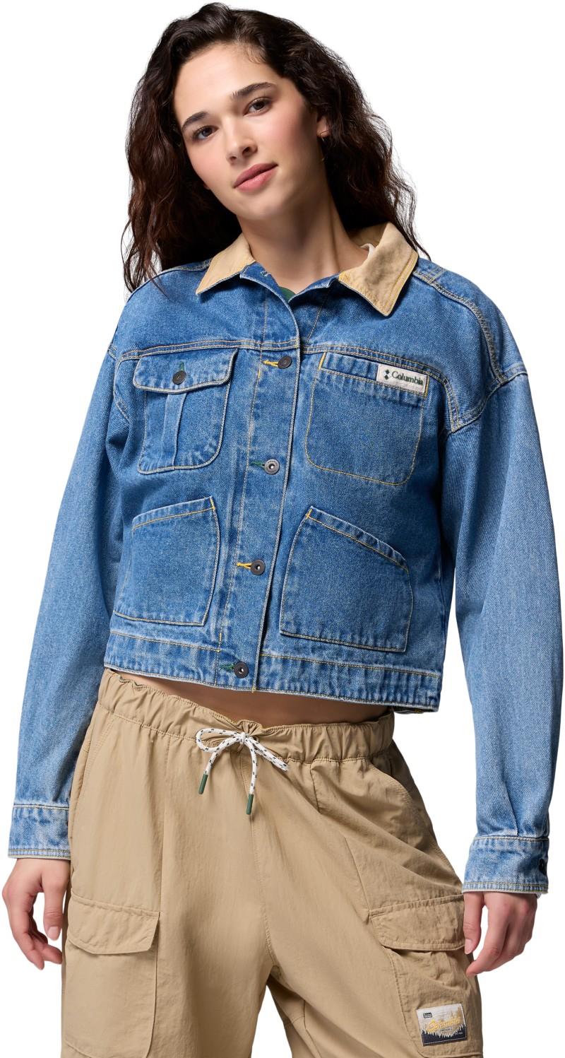 Acker Rock Twill Interchange Jacket - Womens - denim / beach 1