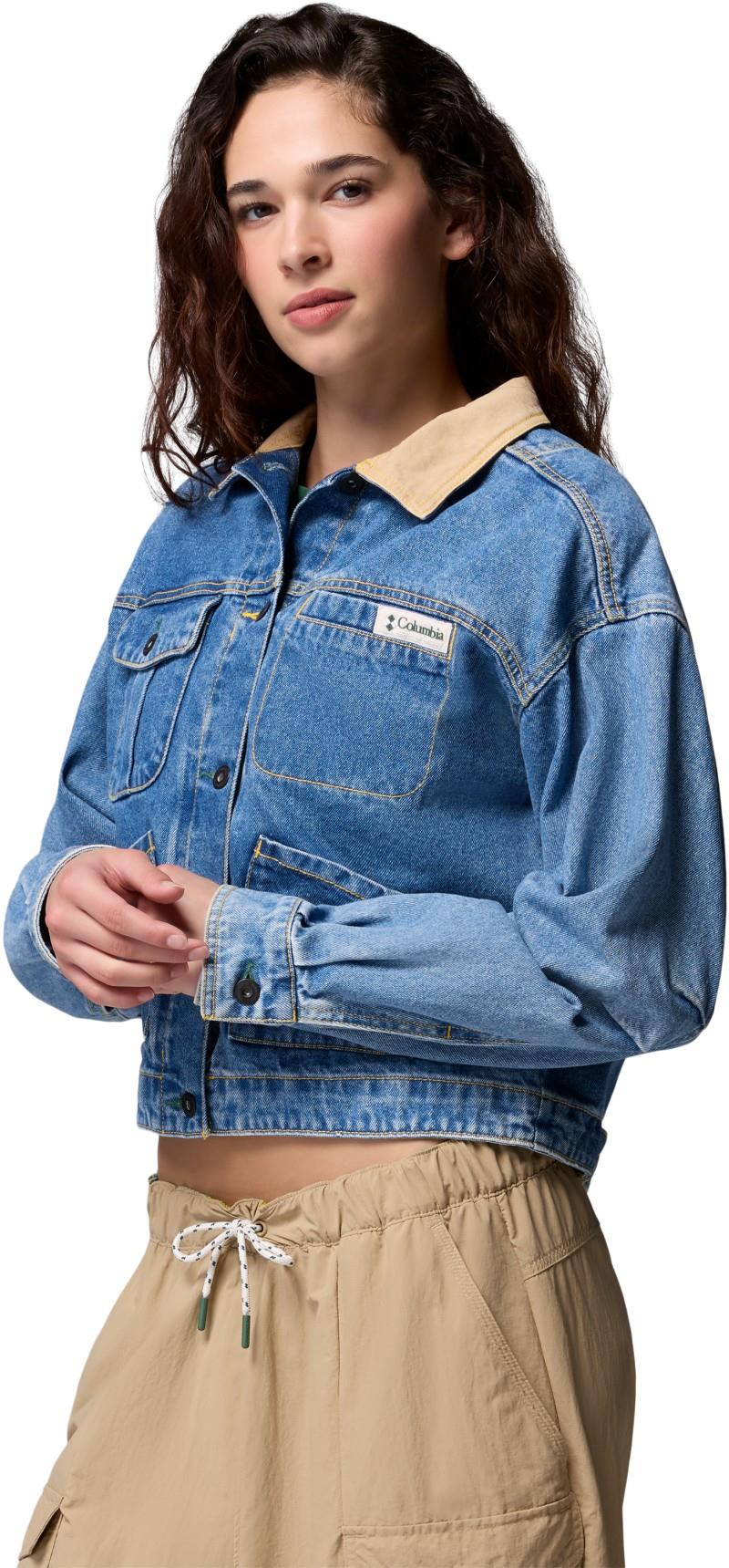 Acker Rock Twill Interchange Jacket - Womens - denim / beach 1