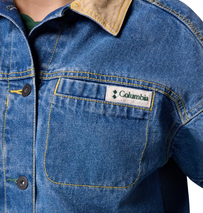 Acker Rock Twill Interchange Jacket - Womens - denim / beach 1
