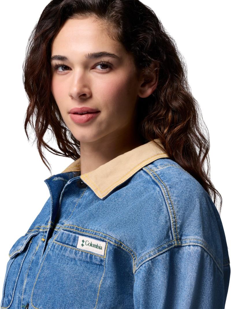 Acker Rock Twill Interchange Jacket - Womens - denim / beach 1