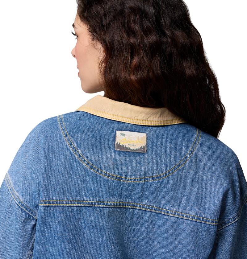 Acker Rock Twill Interchange Jacket - Womens - denim / beach 1