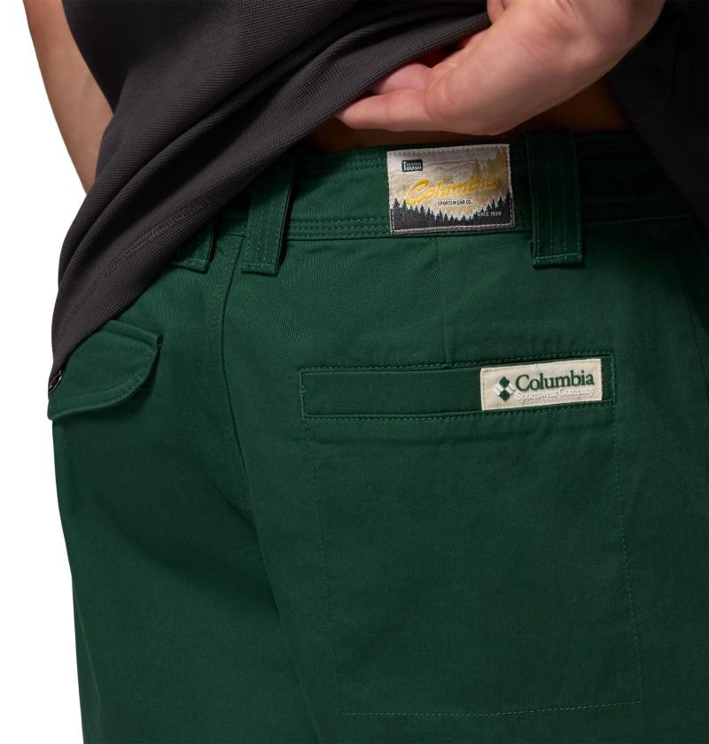 Acker Rock Twill Shorts, 9" Inseam - Mens - rain forest 1