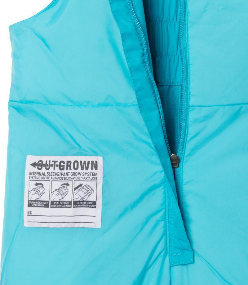 Adventure Ride II Bibs - Youth - geyser 1