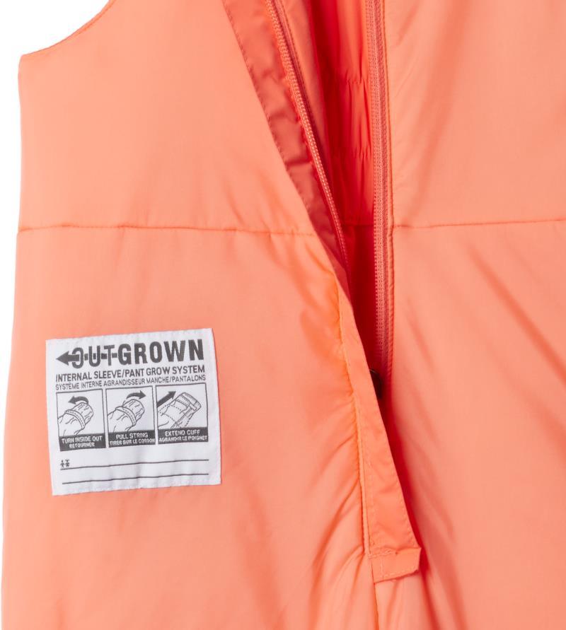 Adventure Ride II Bibs - Youth - hot coral 1