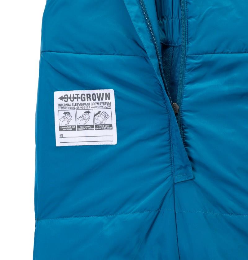 Adventure Ride II Bibs - Youth - phoenix blue 1