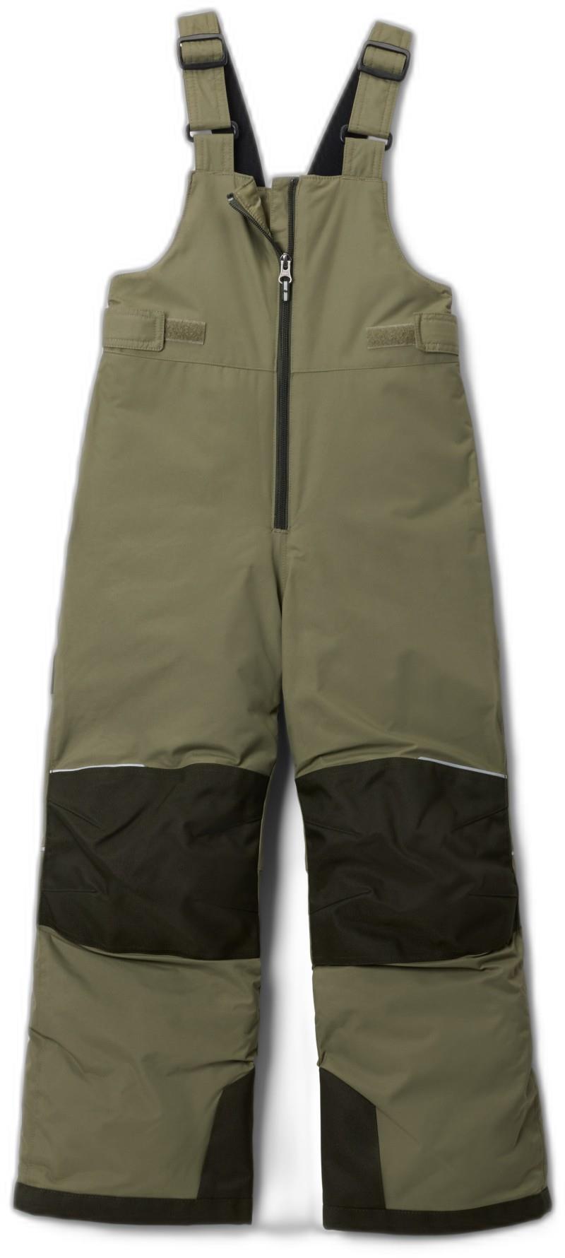 Adventure Ride II Bibs - Youth - stone green / greenscape 1