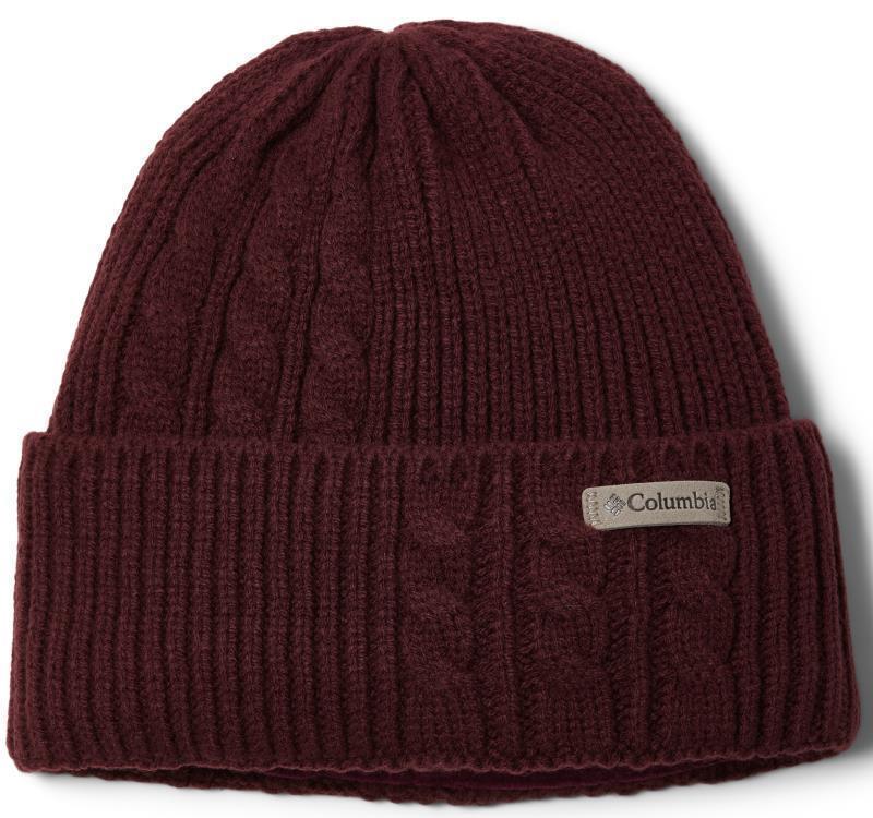 Agate Pass Cable Knit Beanie - Womens - Marionberry 1