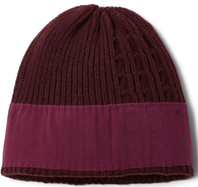 Agate Pass Cable Knit Beanie - Womens - Marionberry 2