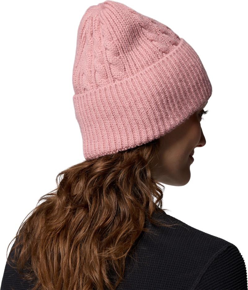 Agate Pass Cable Knit Beanie - Womens - eraser pink 1