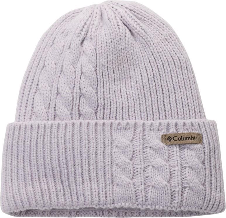Agate Pass Cable Knit Beanie - Womens - lavender pearl 1