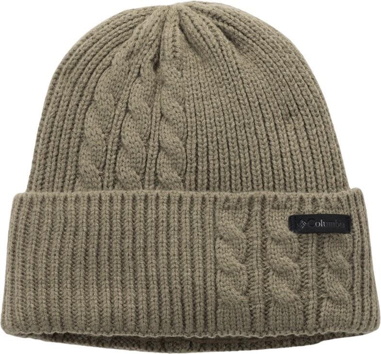 Agate Pass Cable Knit Beanie - Womens - stone green 1