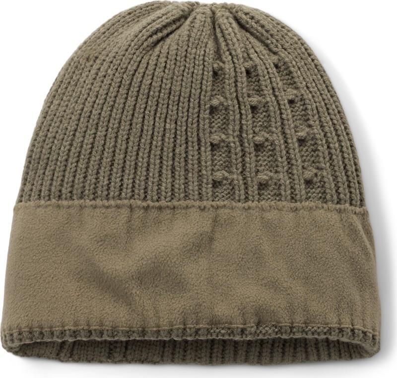 Agate Pass Cable Knit Beanie - Womens - stone green 1