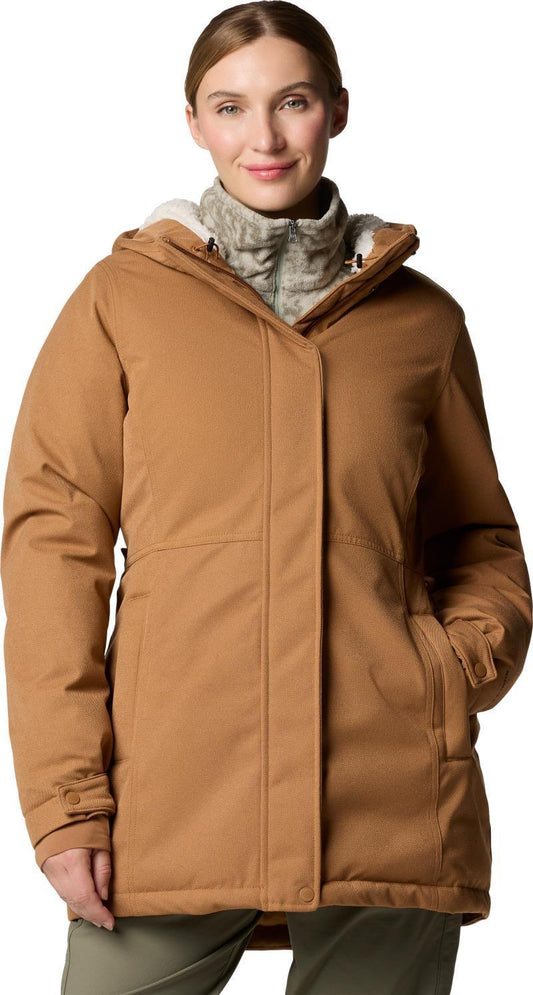 Alameda Ridge Insulated Parka - Womens - Camel Brown 1