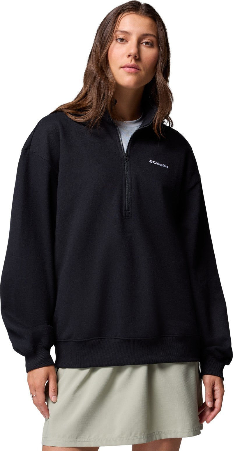 Aldermore Half-Zip - Womens - black 1