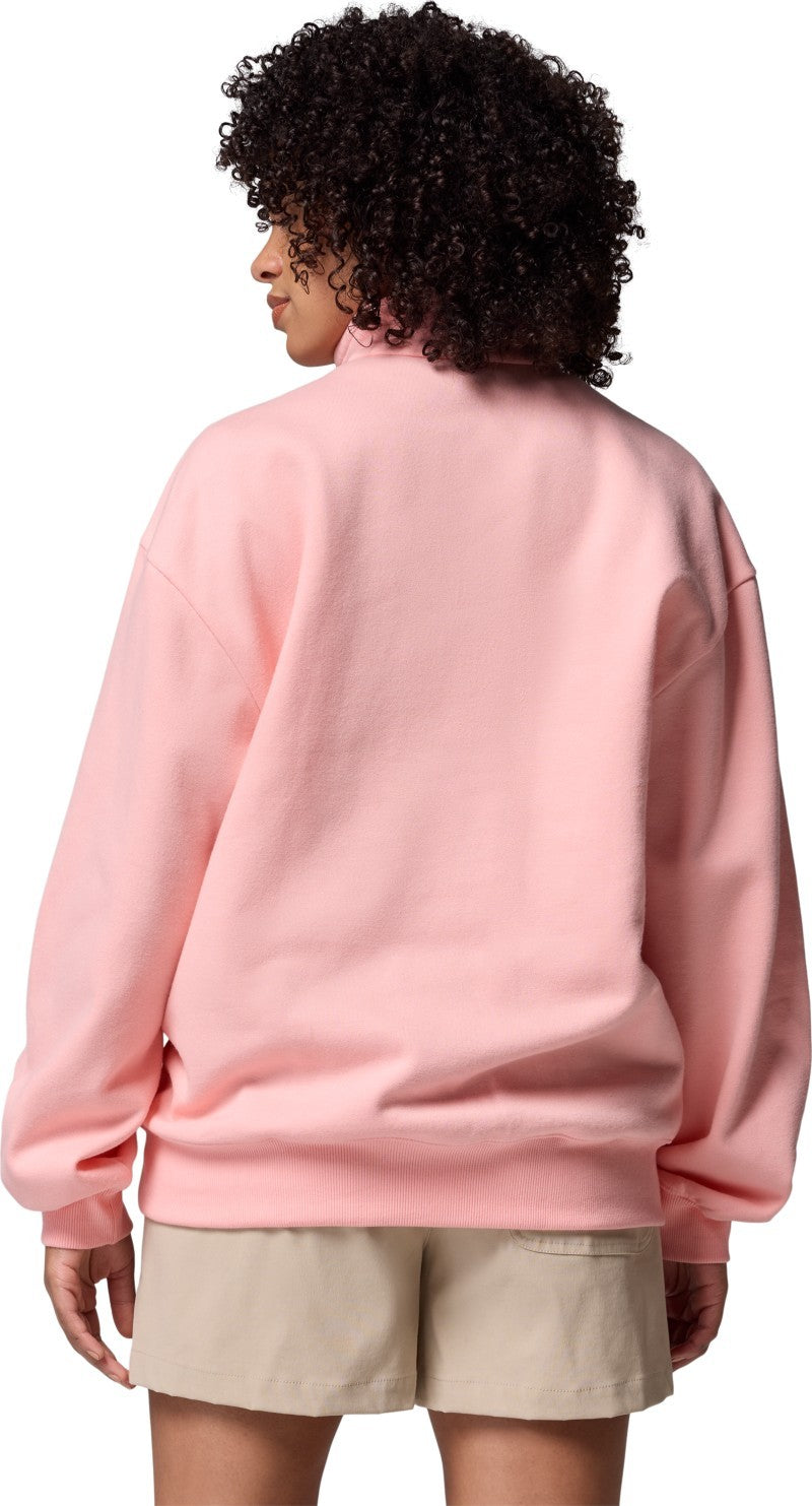 Aldermore Half-Zip - Womens - pink sand 1