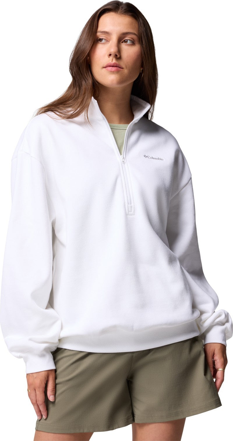 Aldermore Half-Zip - Womens - white 1