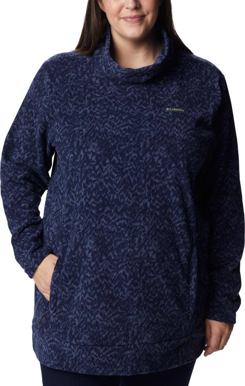 Ali Peak Fleece Tunic - Plus - Womens - Nocturnal Terrain Print 1