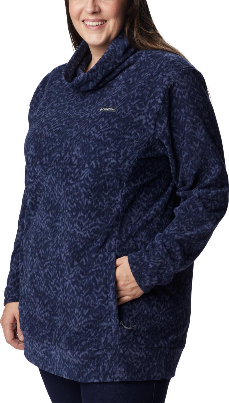 Ali Peak Fleece Tunic - Plus - Womens - Nocturnal Terrain Print 3
