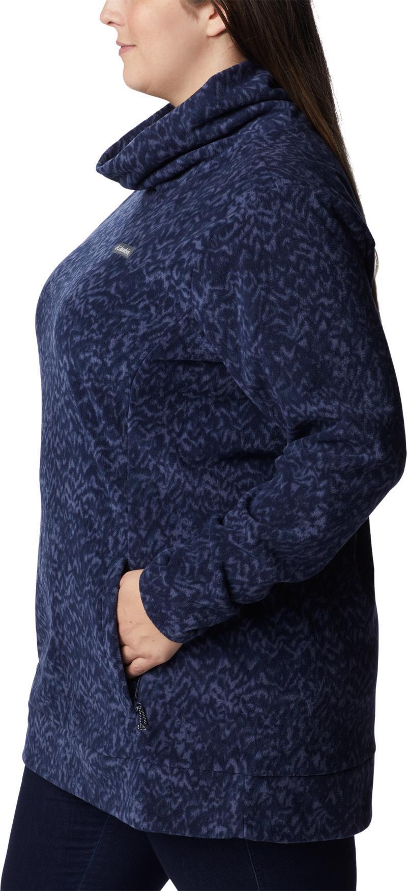 Ali Peak Fleece Tunic - Plus - Womens - Nocturnal Terrain Print 4