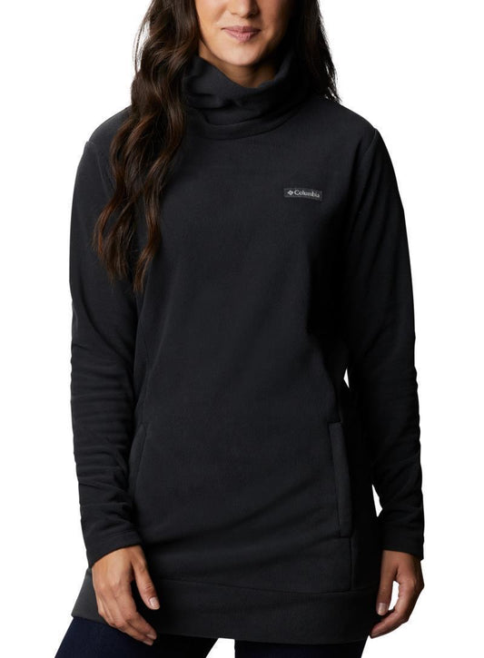 Ali Peak Fleece Tunic - Womens - Black 1