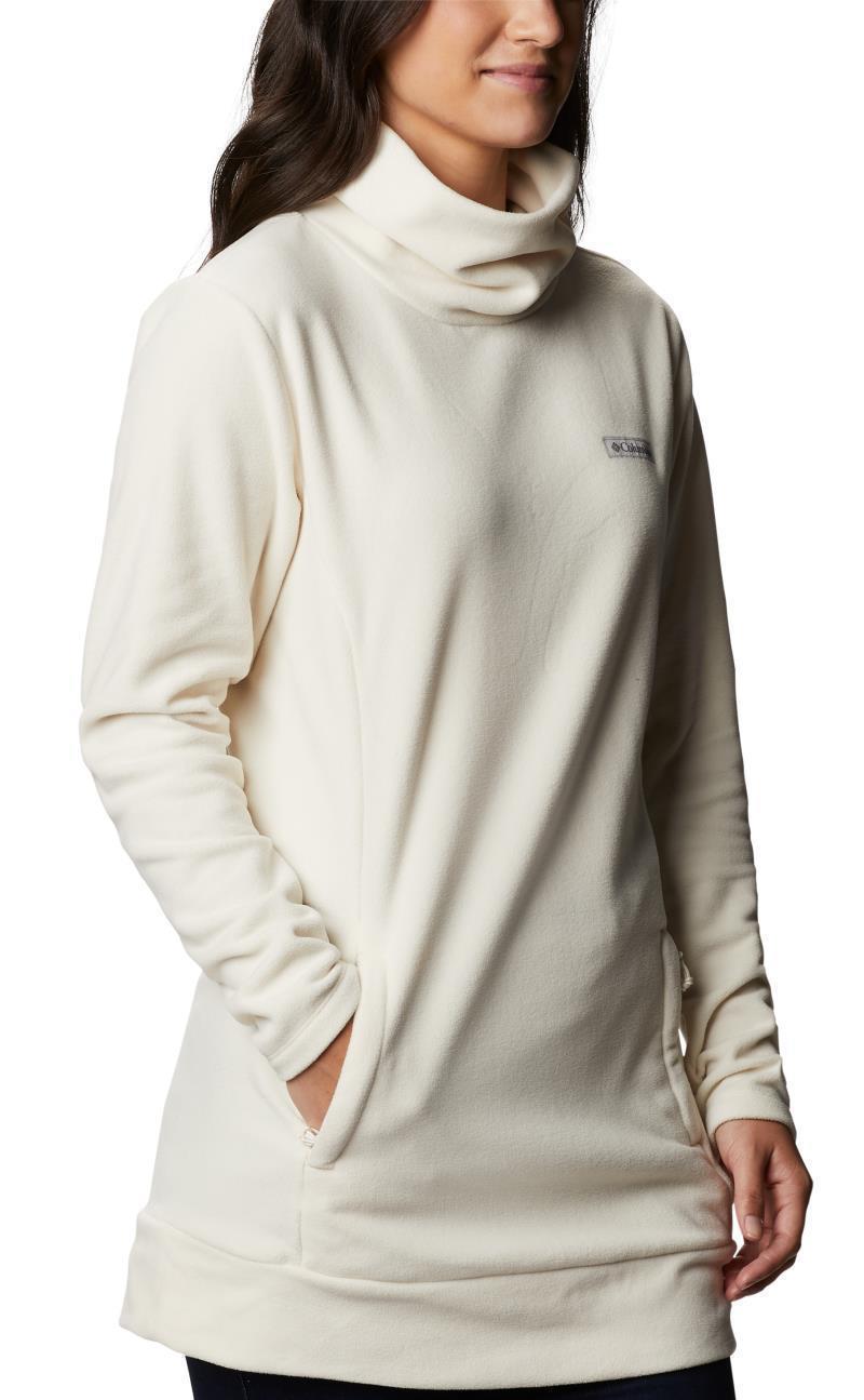 Ali Peak Fleece Tunic - Womens - Chalk 1