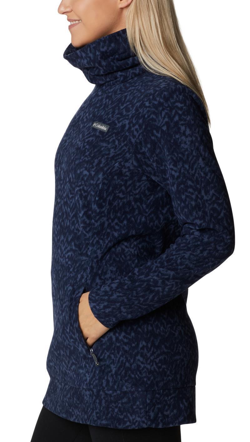Ali Peak Fleece Tunic - Womens - Nocturnal Terrain Print 4