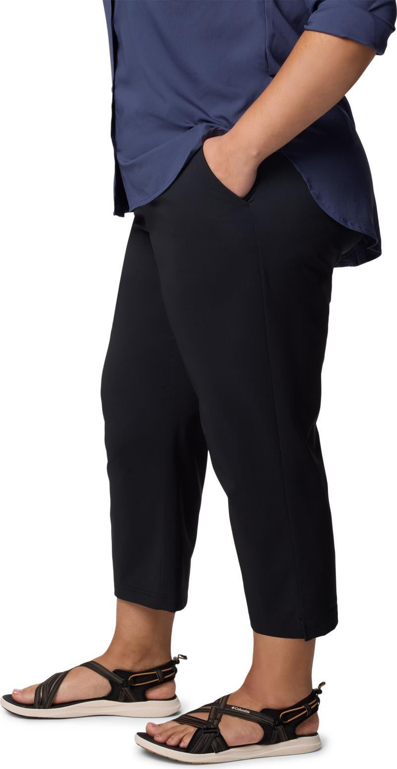 All Seasons Capris, 23" Inseam, Extended - Womens - black 1