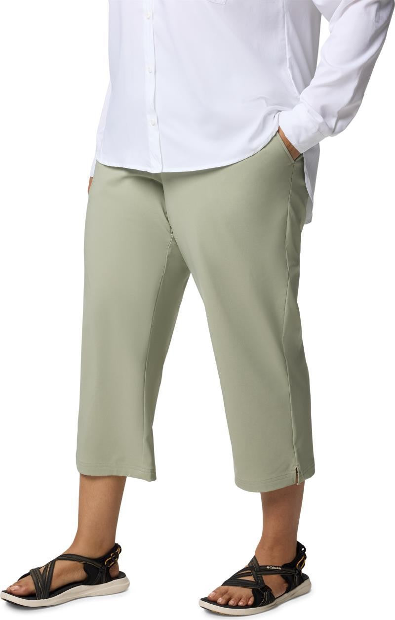 All Seasons Capris, 23" Inseam, Extended - Womens - safari 1