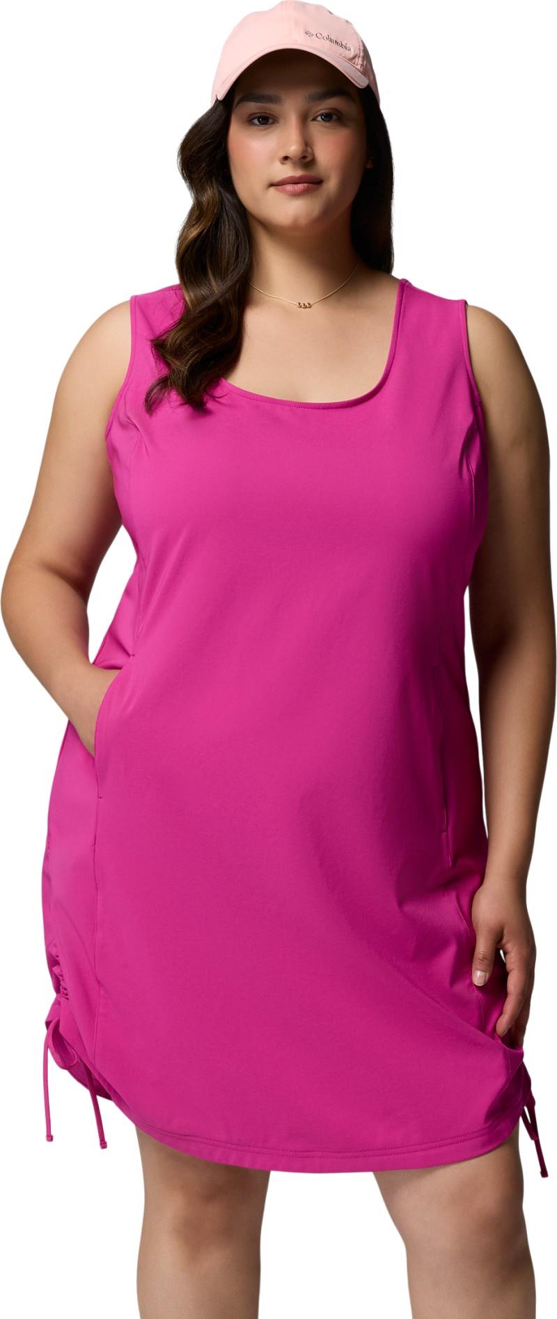 All Seasons Dress, Extended - fuchsia 1