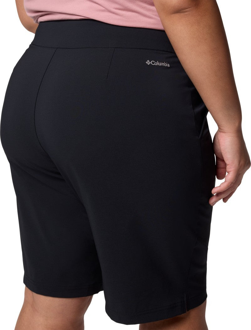 All Seasons Long Shorts, 11" Inseam, Extended - Womens - black 1