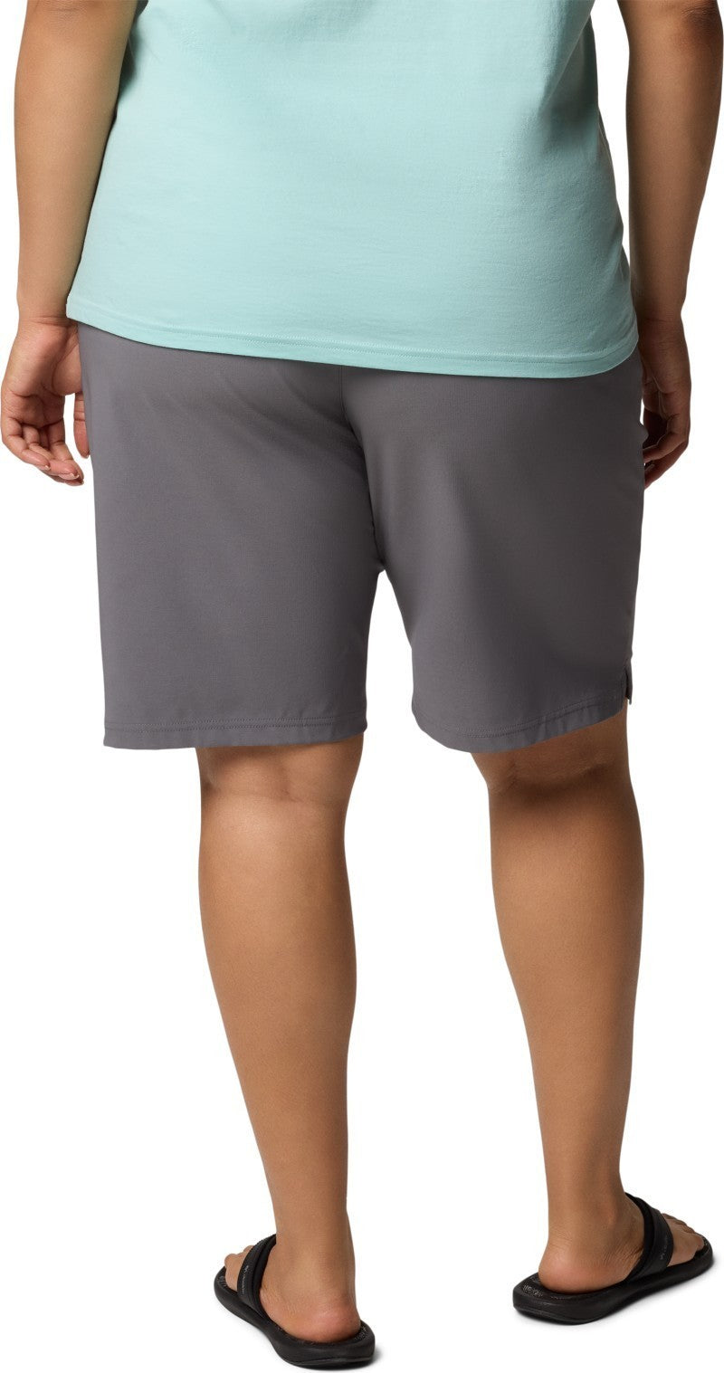 All Seasons Long Shorts, 11" Inseam, Extended - Womens - city grey 1