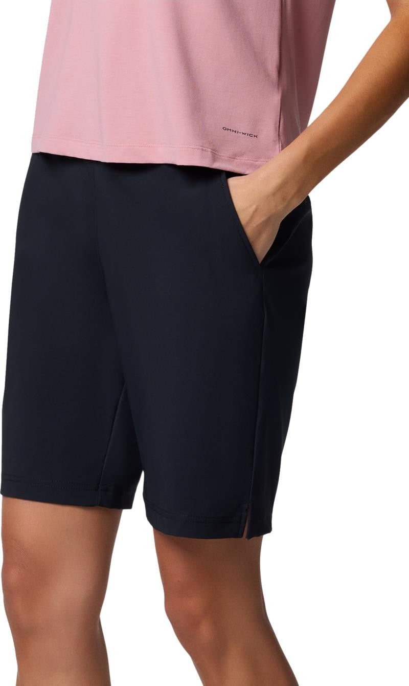 All Seasons Long Shorts, 9" Inseam - Womens - black 1