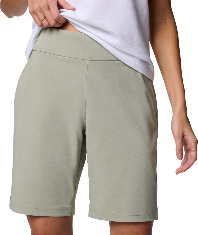 All Seasons Long Shorts, 9" Inseam - Womens - safari 1
