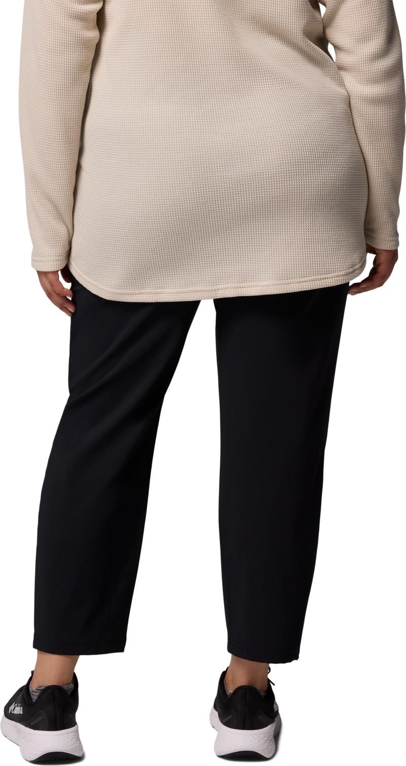 All Seasons Slim Pull-On Pants, Long, Extended - Womens - black 1